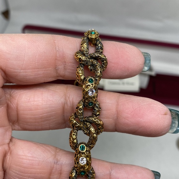 Stunning vintage Camrose & Kross JBK snake bracelet - Picture 5 of 16